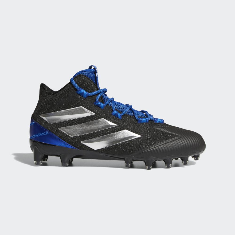 Adidas Men's Freak Carbon Mid Football Boots Black/White/Royal Ireland EE7137